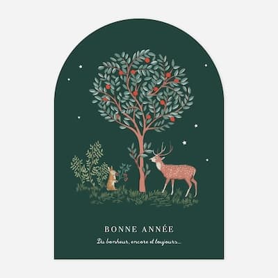 Carte de Noël Conte de Noël