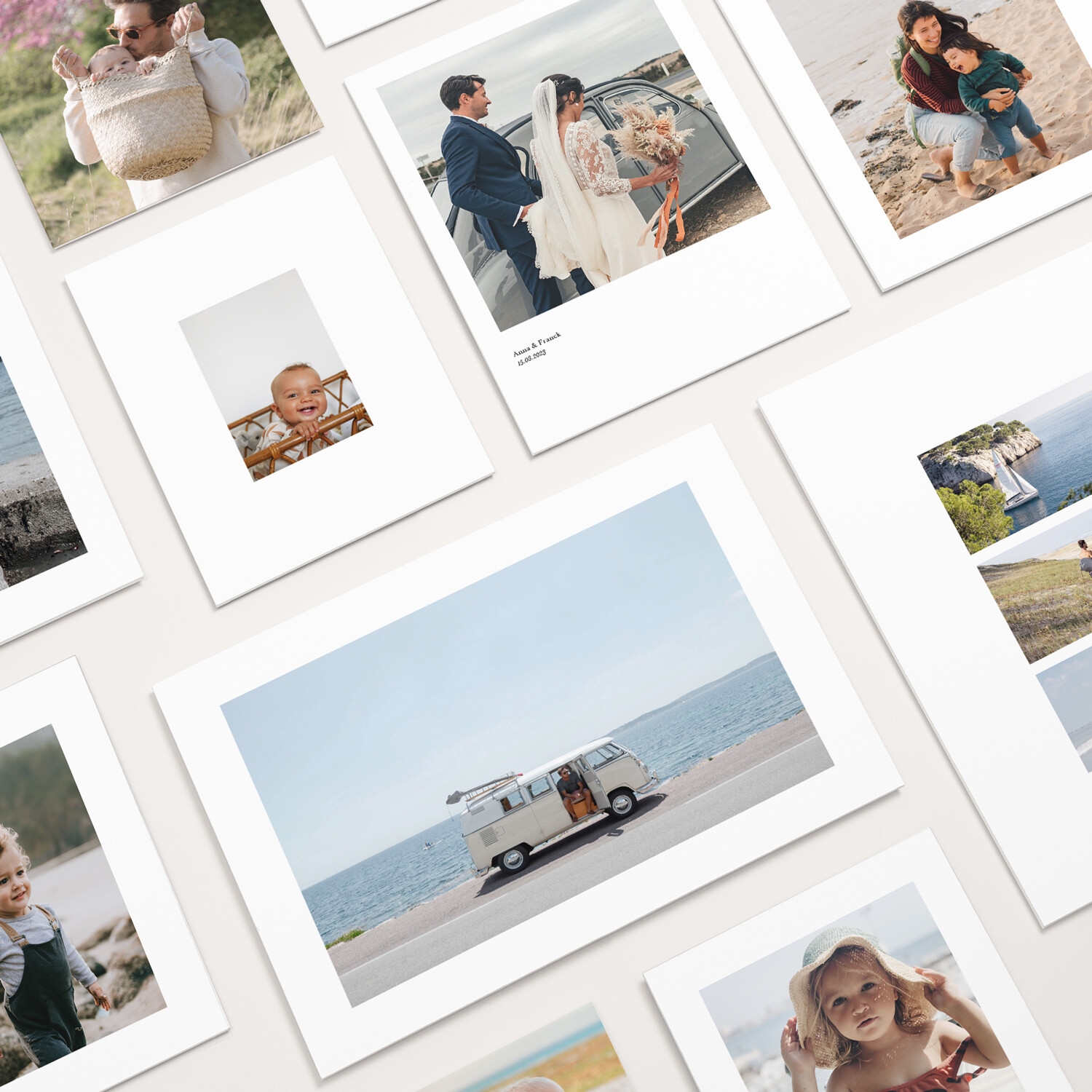 Tirage photo Contrecollé