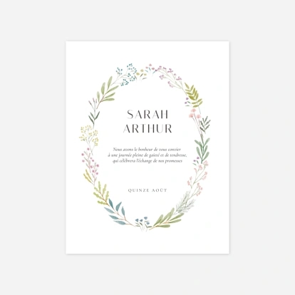 Aquarelle végétale