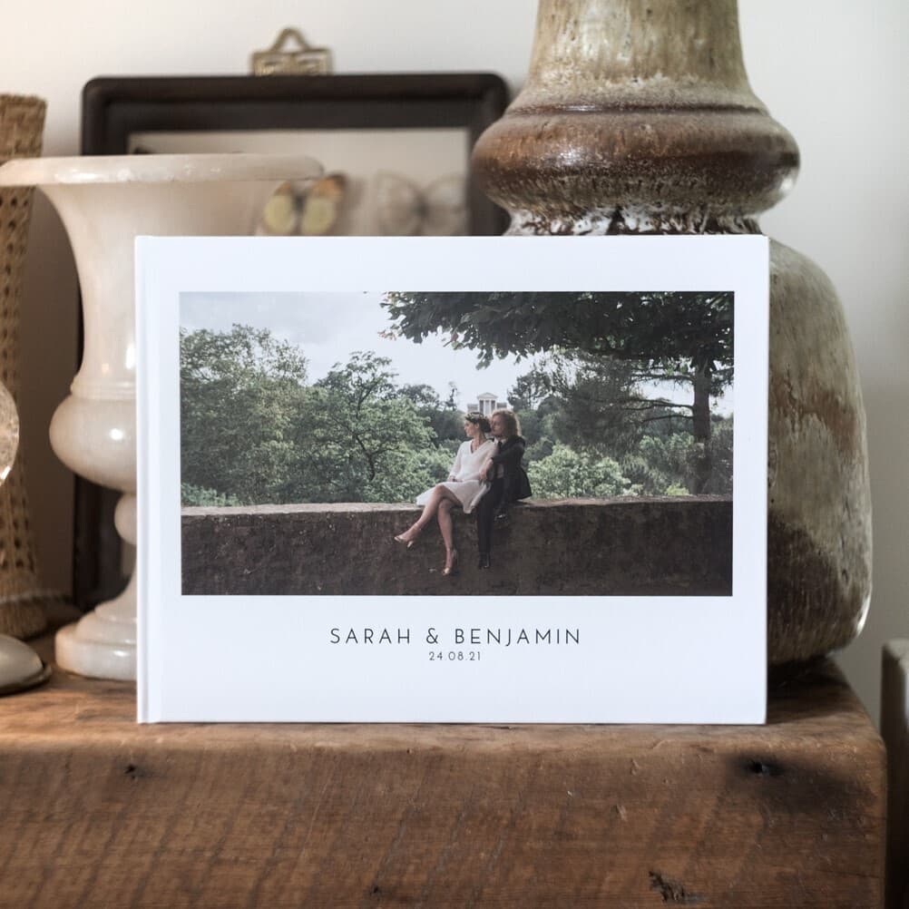 Livre photo de couple couverture rigide