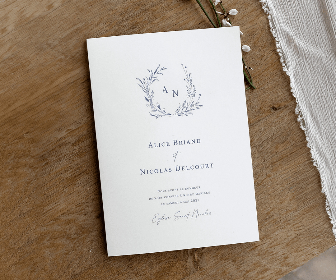 Papeterie mariage doré