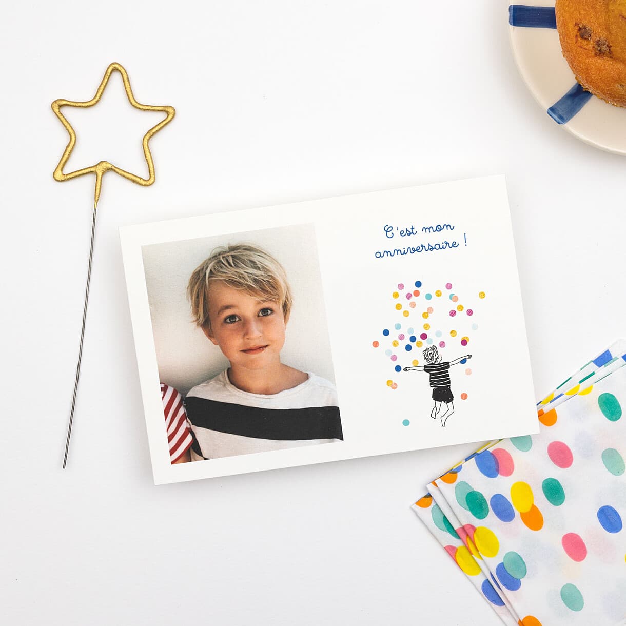 Carte d'anniversaire lovely day