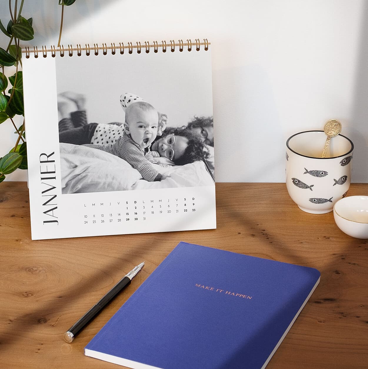 Modèle de calendrier de bureau