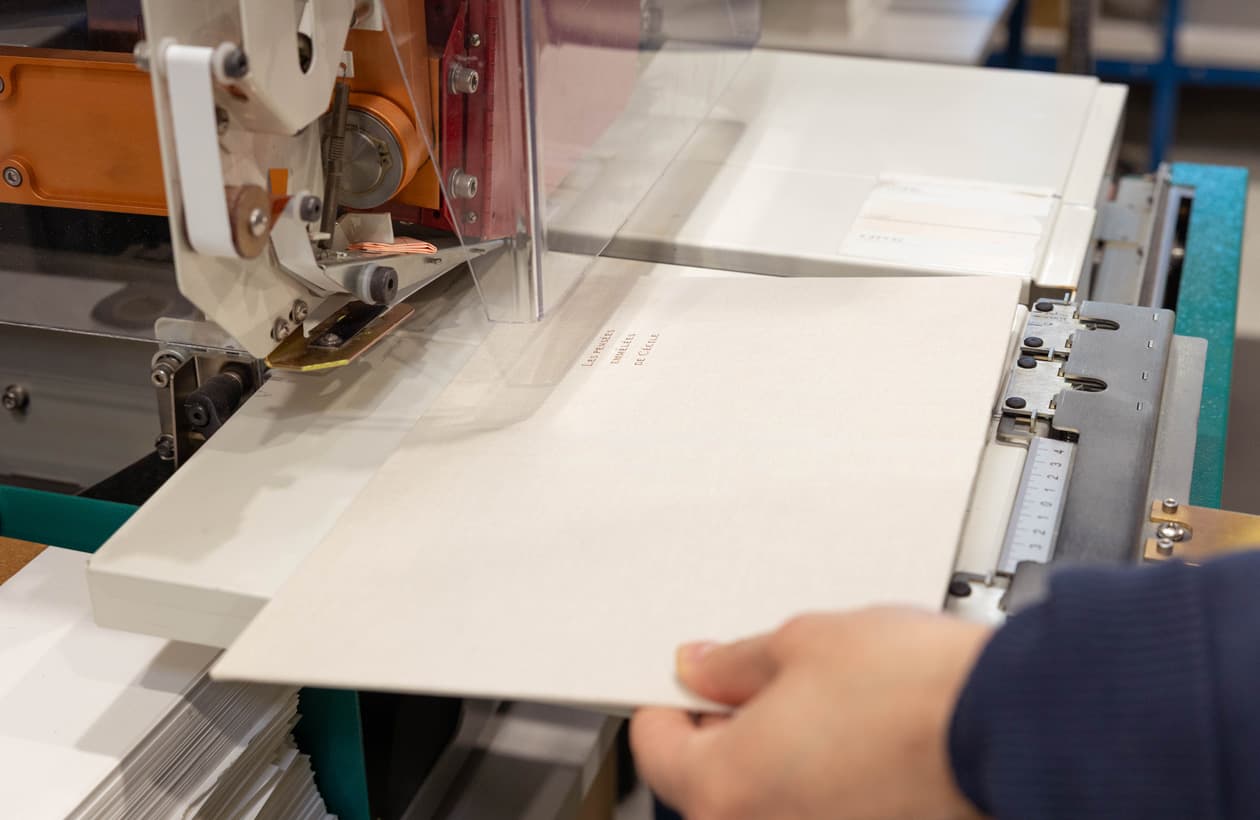 carnet de lectures façonné à Nantes