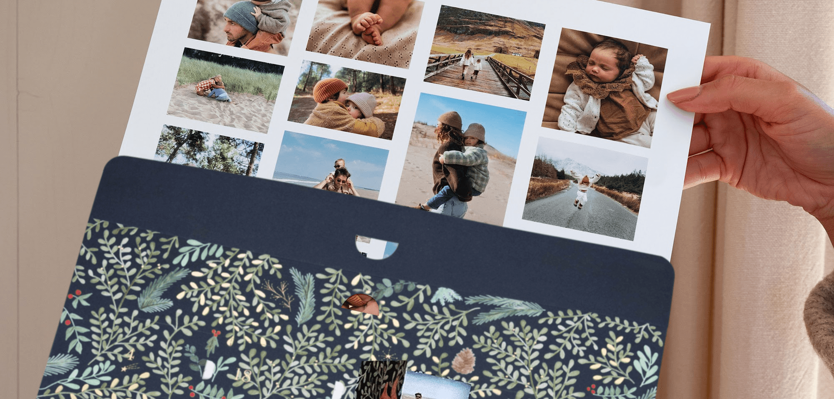 Calendrier de l'Avent poster à garder