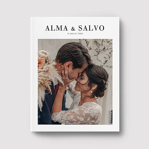 Exemple livre photo mariage