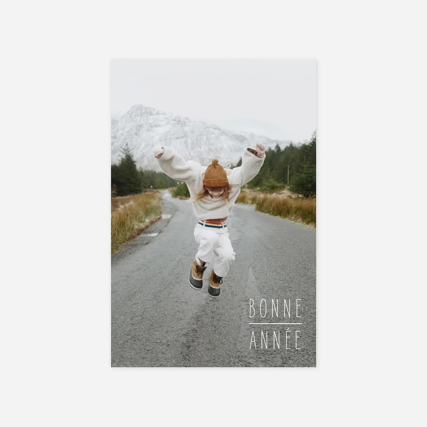 Carte de voeux Bonne année