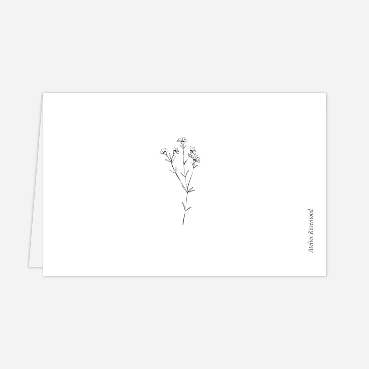 Marque-place mariage Herbier